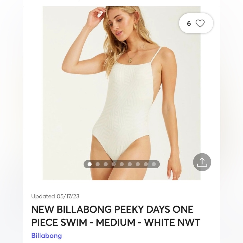 Billabong peeky days one piece